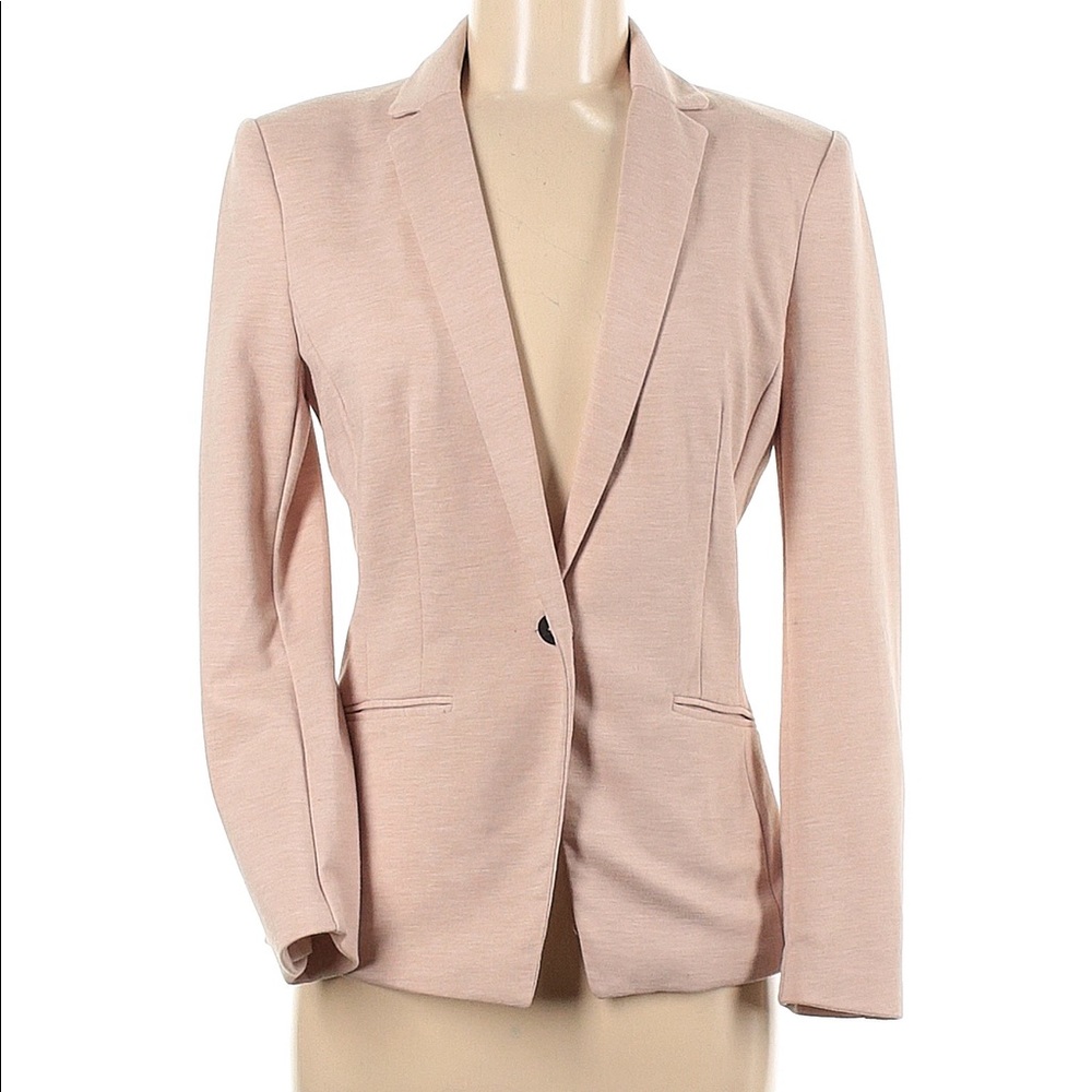 H&M Blazer Pale Pink Size 6 (S/M)